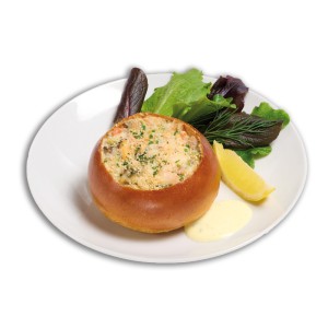 Fischbrioche nach Dieppoise-Art, Ø 8 cm (140 g)