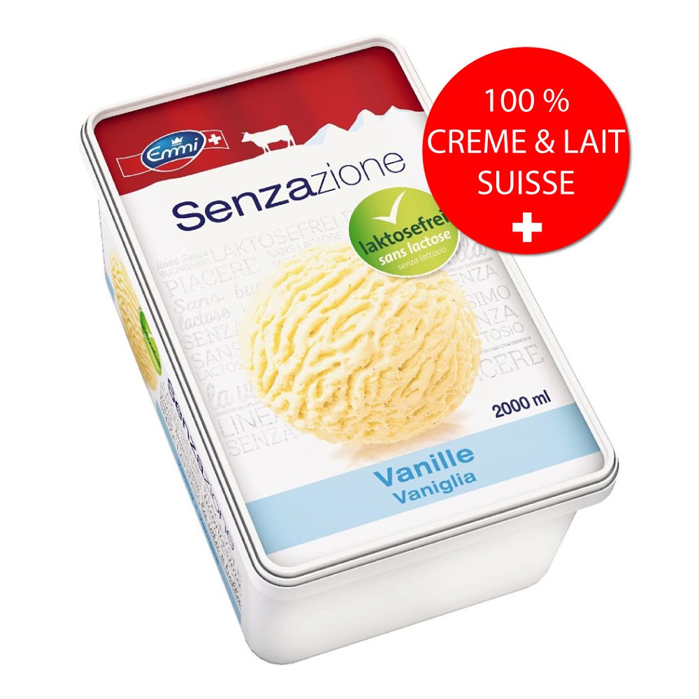 Senzazione Vanille laktosefrei und glutenfrei (2 l