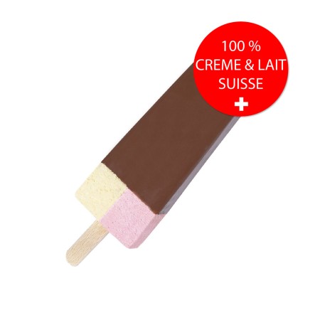 Pierino (glace fraise et vanille) (18x70 ml) PS