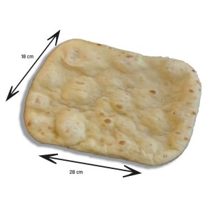NUVOLA vorgekochte Pizza 18 cm x 28 cm (200 g) PFR