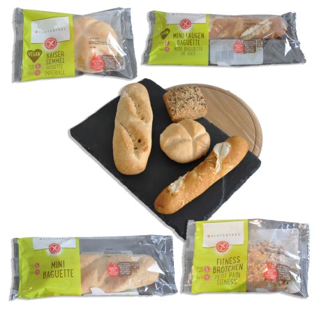 Assortiment petits pains SANS GLUTEN,20 pces