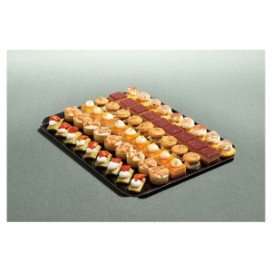 Plateau de canapés prestige 54 pces