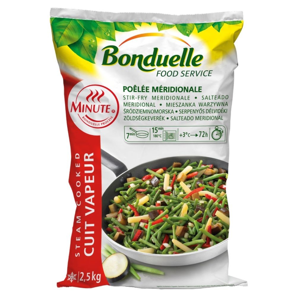 Poêlée méridionale minute