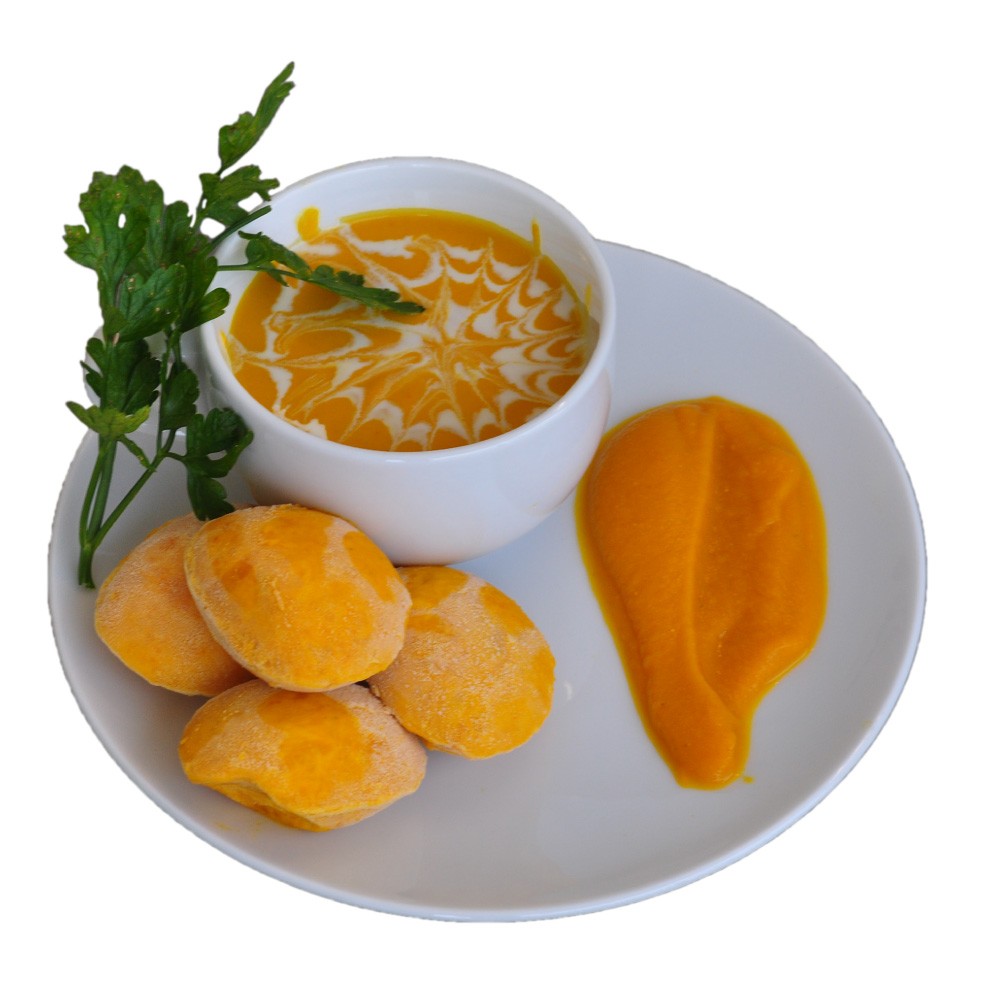 Kürbispüree