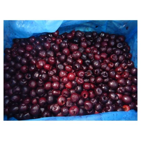 Cerises noires dénoyautées