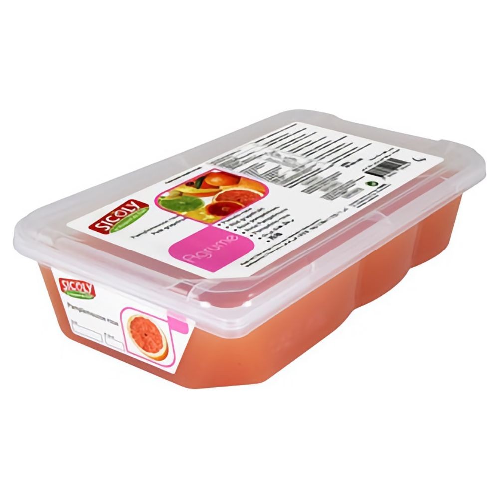 Purée de pamplemousses roses